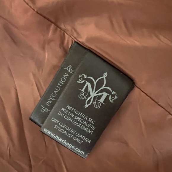 Mackage Black Cotton Quilted-Leather-Trim Belted Trench Coat - Picture 13 of 15